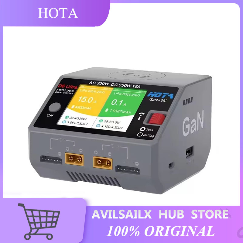 Balance Charger Rc - Caricabatterie HOTA D6 Ultra GaN+SiC a