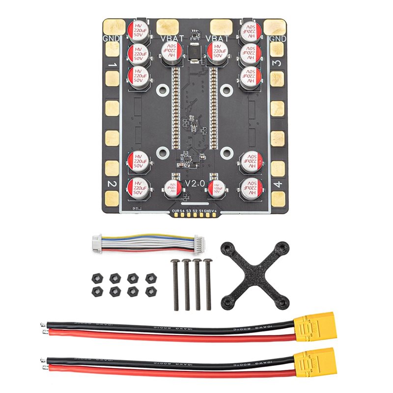 4 In 1 Esc - AINY-8S 100A 4-In-1 ESC BLS con