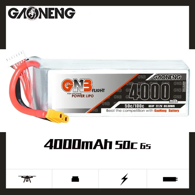 Lipo Battery 6S - GAONENG GNB 4000mAh 6S 50C 100C