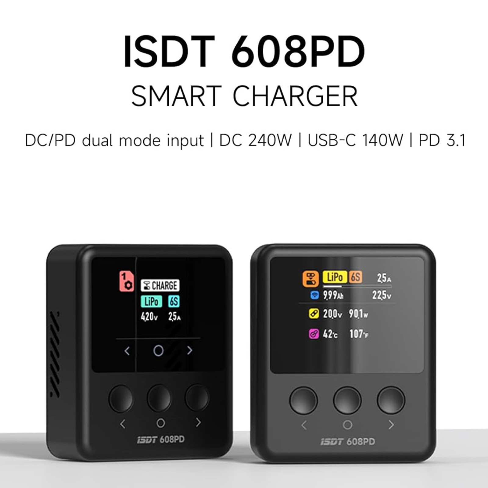 Balance Charger Rc - Caricabatterie e Scaricabatterie Intelligente ISDT 608PD