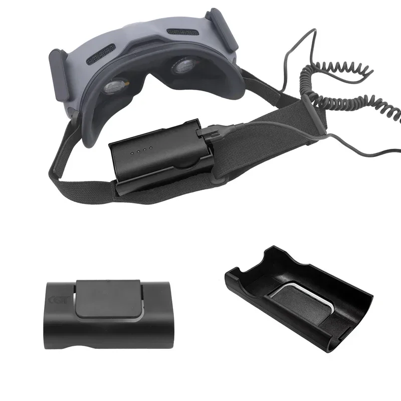 Drone Goggles Dji - Portabatteria Fascia Custodia per batteria Custodia