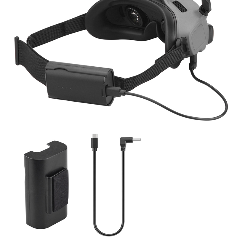 Drone Goggles Dji - Occhiali originali cavo della batteria linea