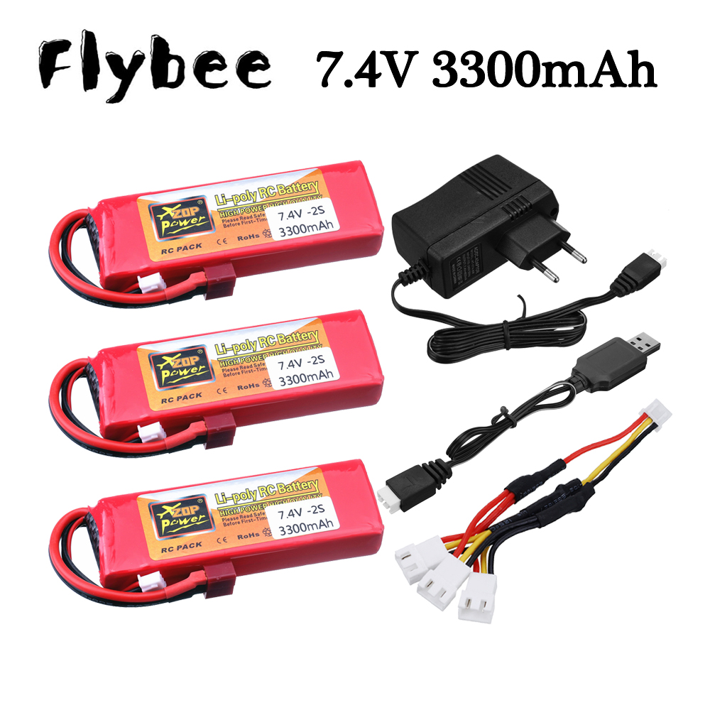 Balance Charger Rc - Set di caricabatterie Lipo 2S 7,4