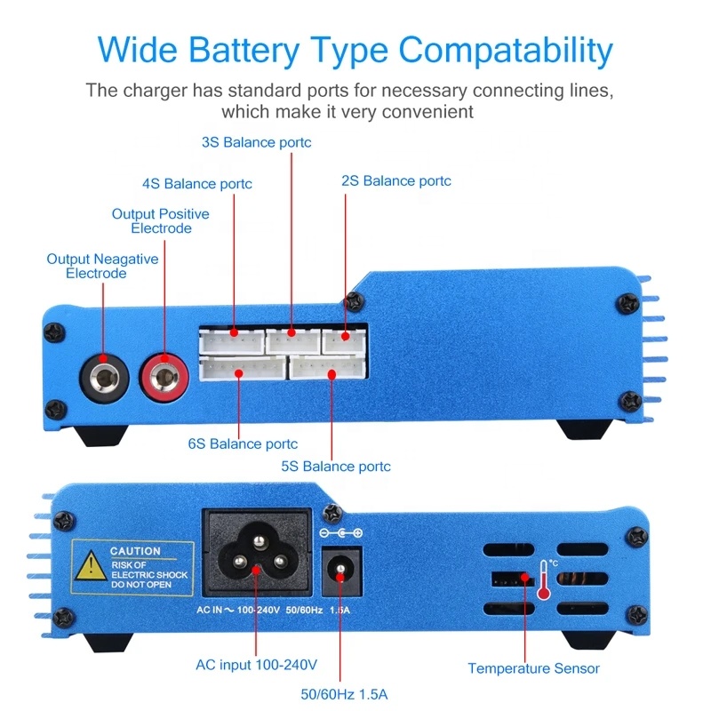Lipo Battery 6S - Caricatore IMAX B6AC RC 80W 6A