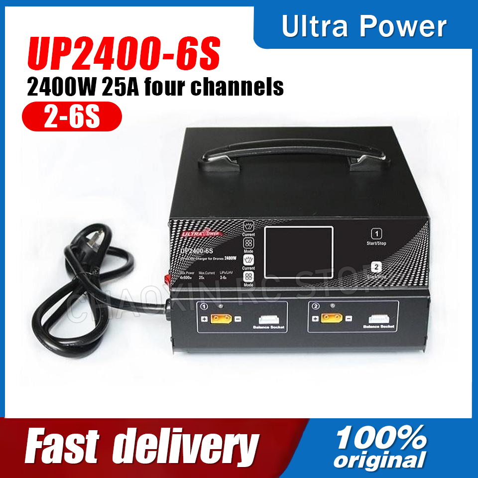 Lipo Battery 6S - Caricabatterie per Droni ULTRA POWER UP2400-6S