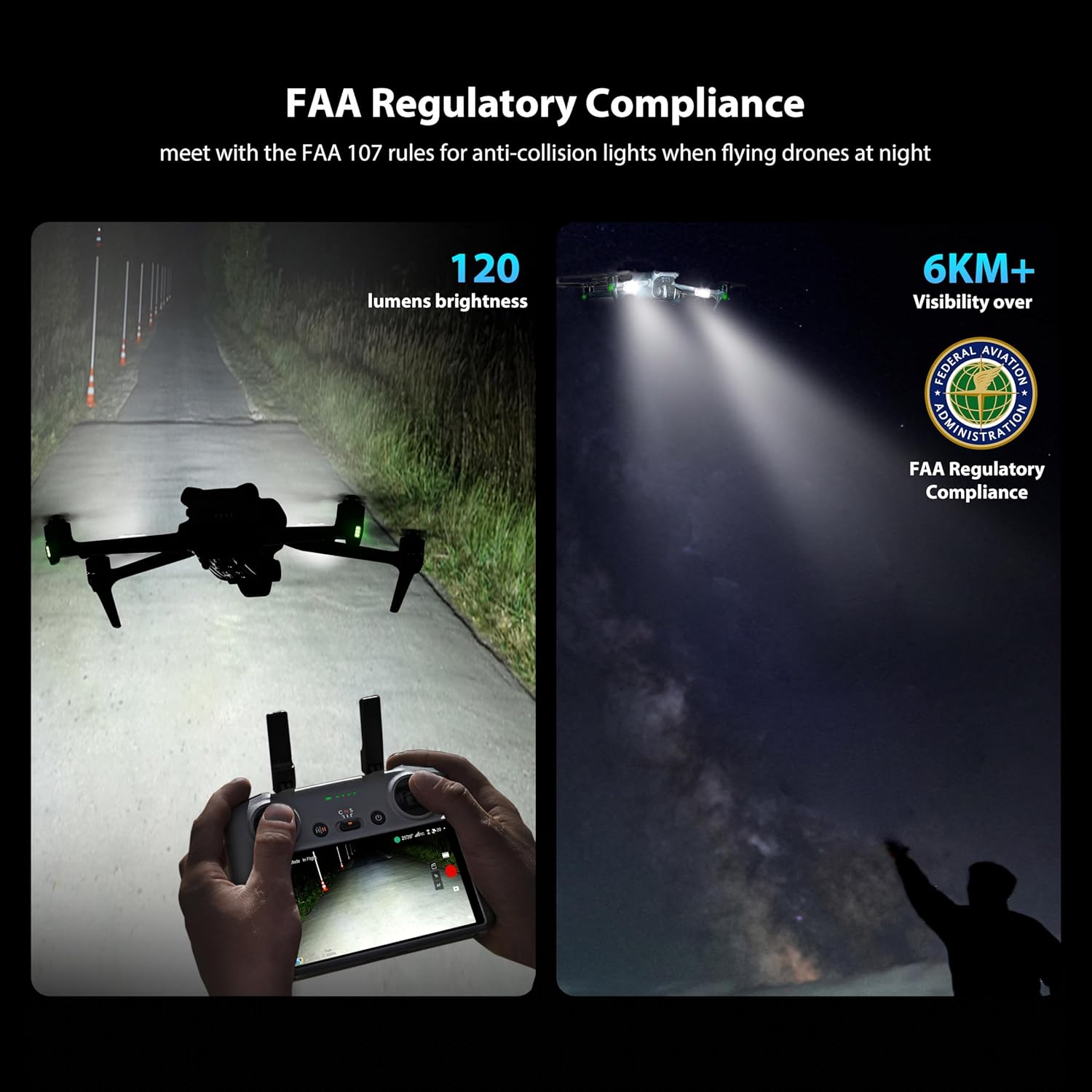 STARTRC Drone Luce stroboscopi - Drone Landing Pad recensione e prezzo