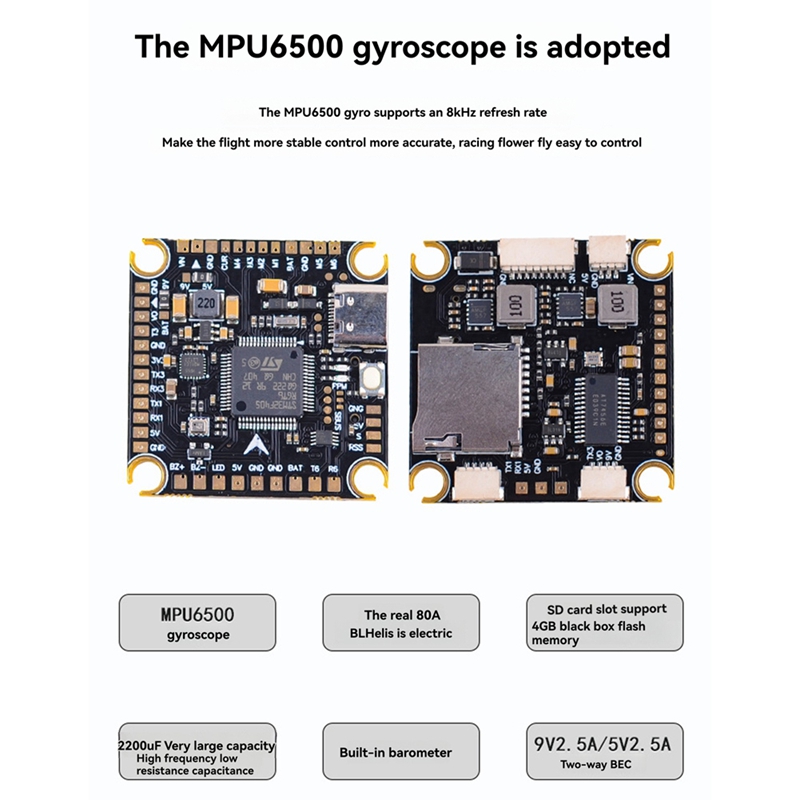 STACK 80A+F405/F722 per drone  - Flight Controller recensione e prezzo