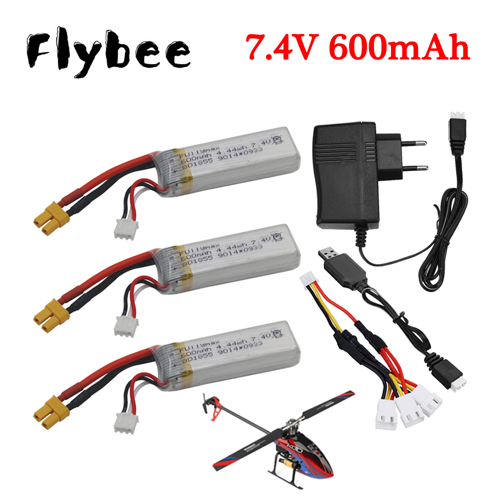 Batteria Lipo da 7,4 V 600 mAh - Drone Battery Charger recensione e prezzo