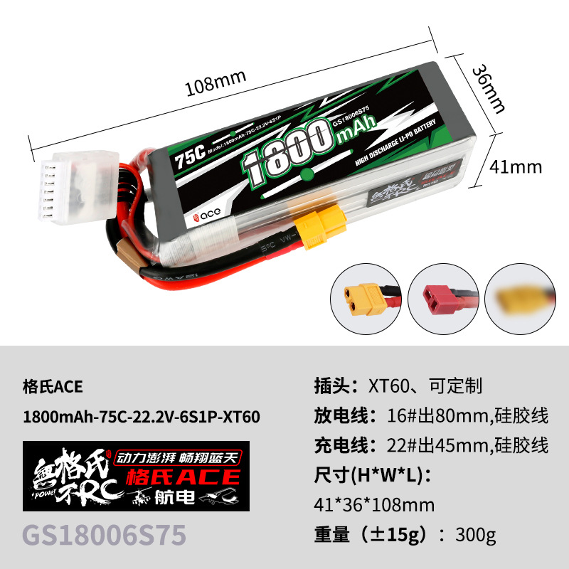 2 Pezzi Batteria Lipo Gens ACE - Lipo Battery 6S recensione e prezzo