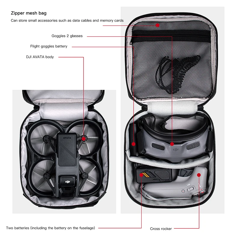 Custodia portatile Borsa per s - Drone Goggles Dji recensione e prezzo