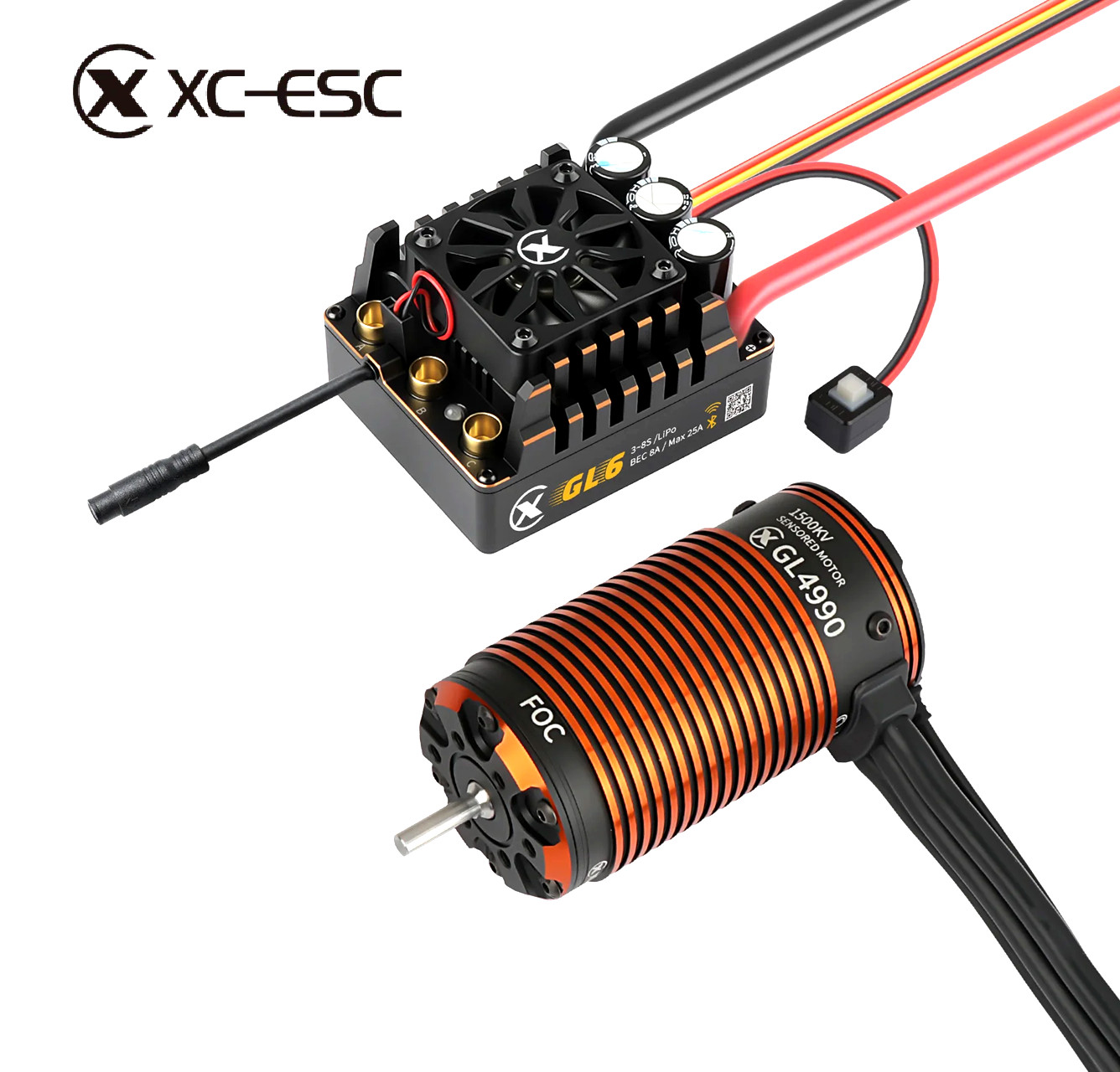 XC COMBO FOC CRAWLER MOTORE BR - 4 In 1 Esc recensione e prezzo
