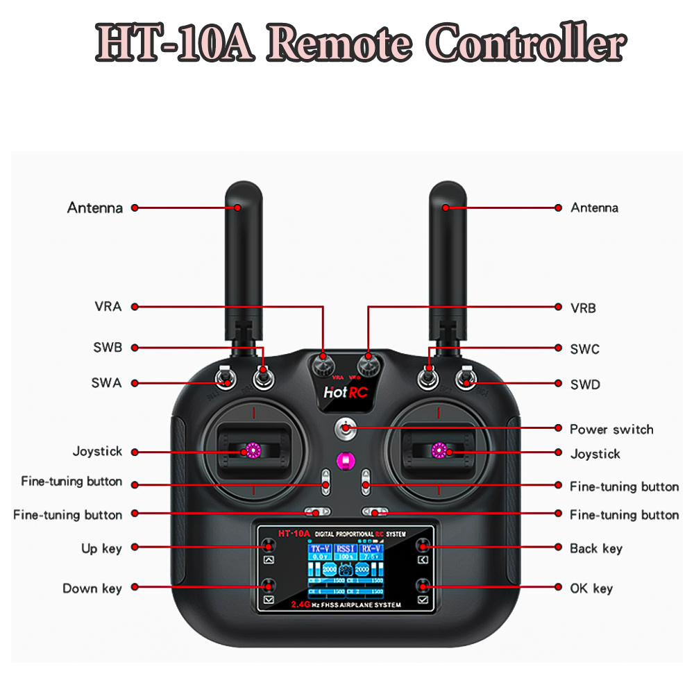 Hotrc Hot RC HT-10A HT10A Tele - Drone Battery recensione e prezzo