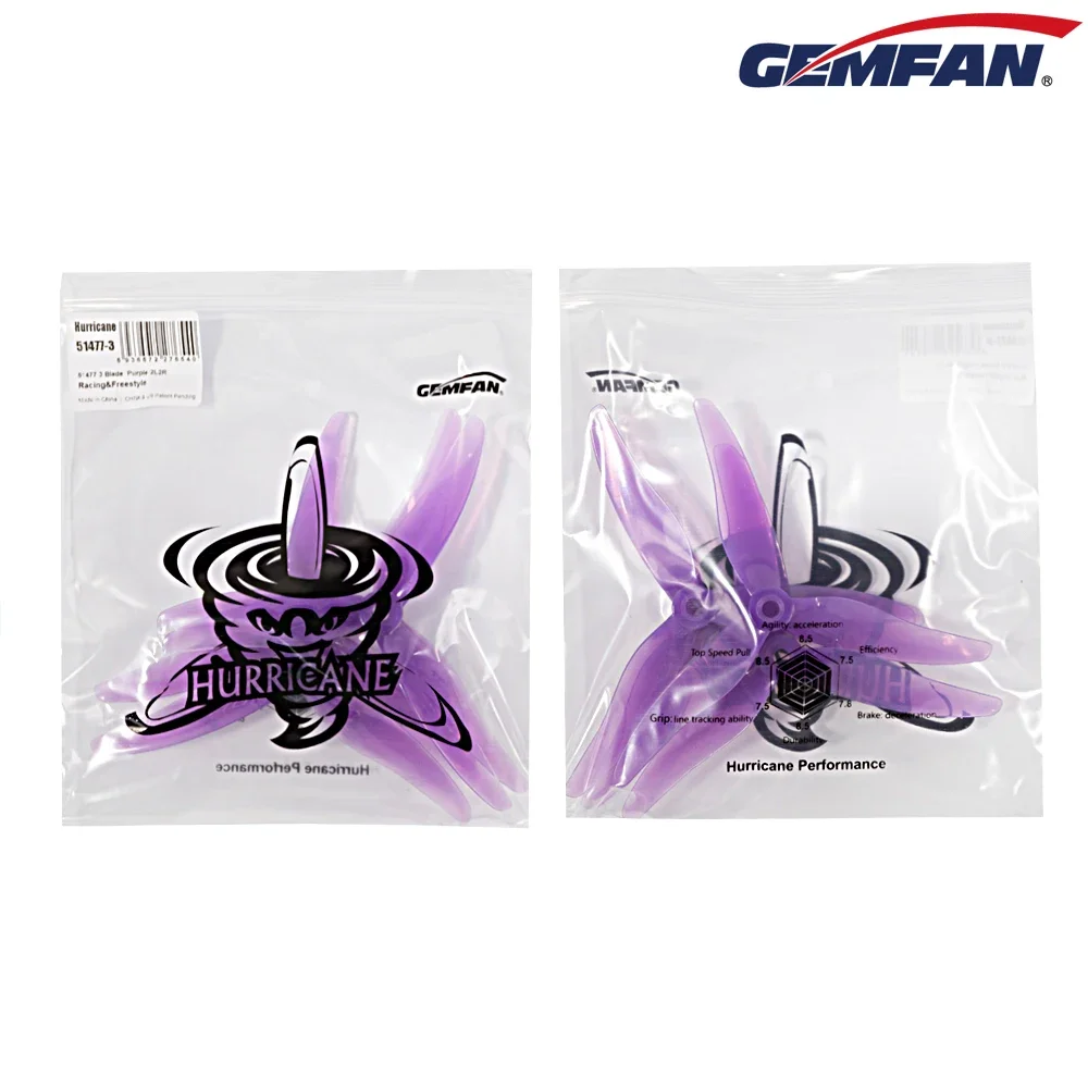 10 paia (10CW + 10CCW) Gemfan  - 5 Inch Propeller recensione e prezzo