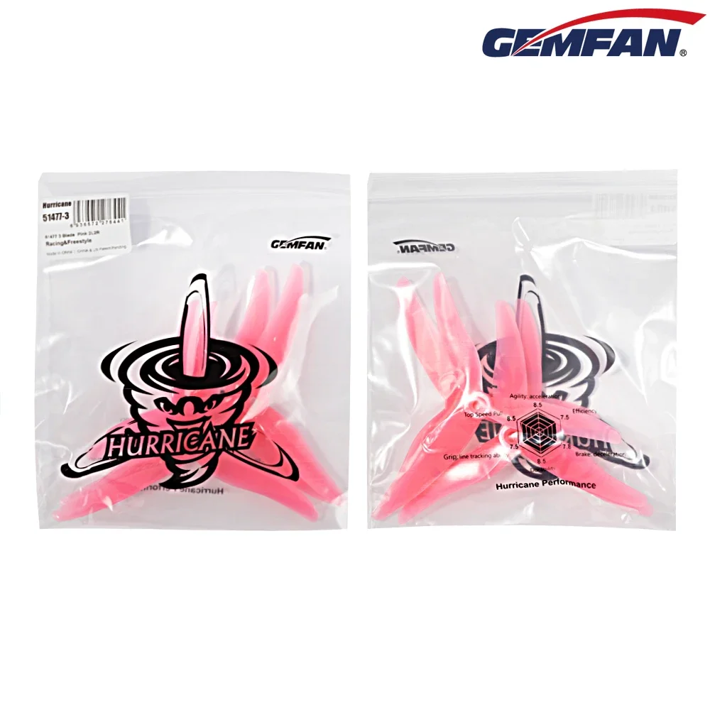 10 paia (10CW + 10CCW) Gemfan  - 5 Inch Propeller recensione e prezzo