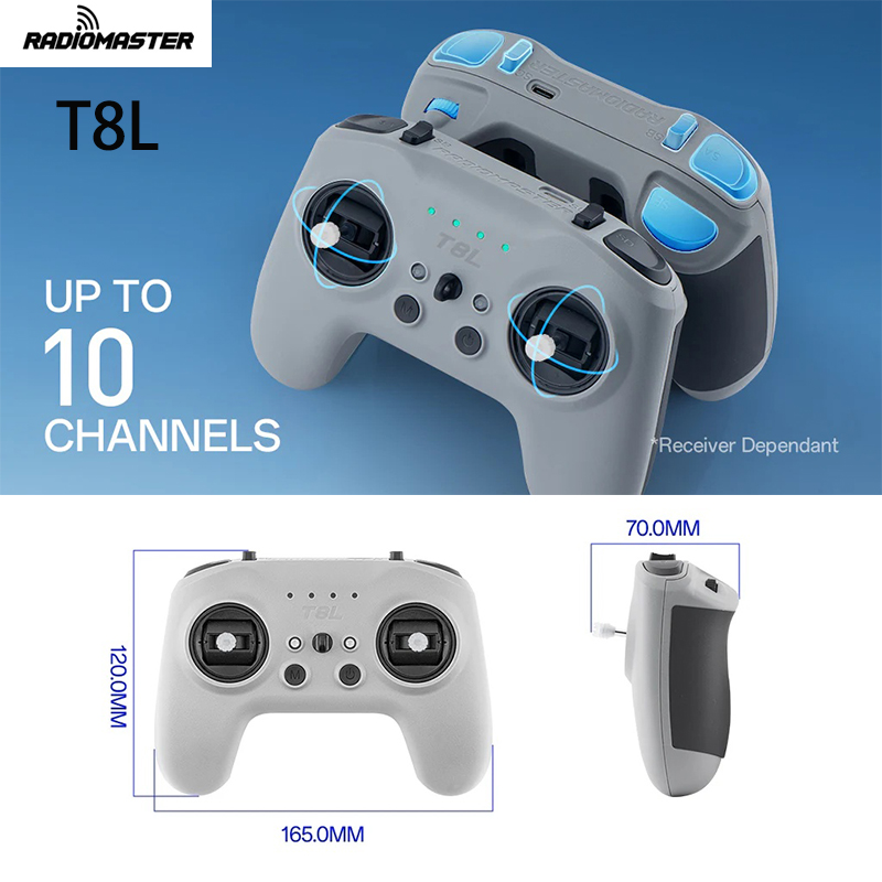 Radiocomando RadioMaster T8L M - Drone Gimbal recensione e prezzo