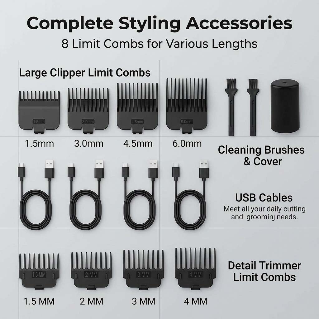 Set 4 in 1 per la cura dei cap - 4 In 1 Esc recensione e prezzo