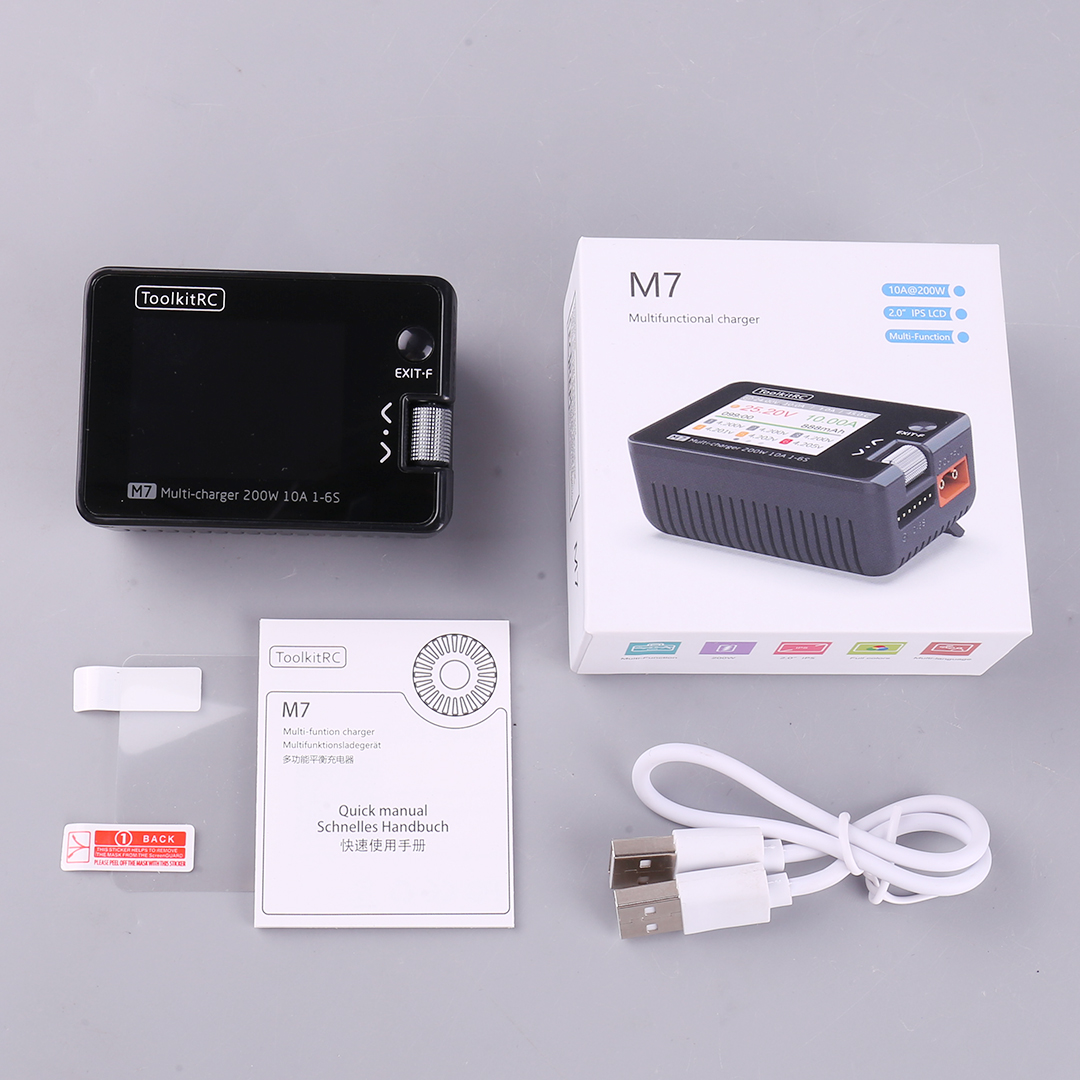 ToolkitRC M7 200W 10A Caricaba - Lipo Battery 6S recensione e prezzo