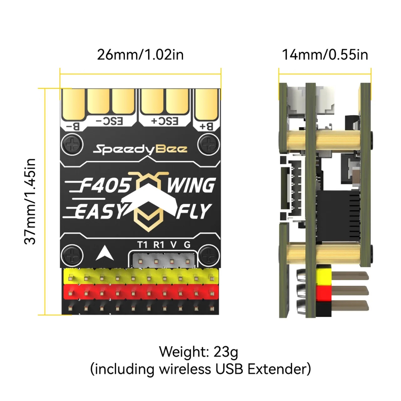 SpeedyBee F405 WING MINI Contr - Flight Controller recensione e prezzo