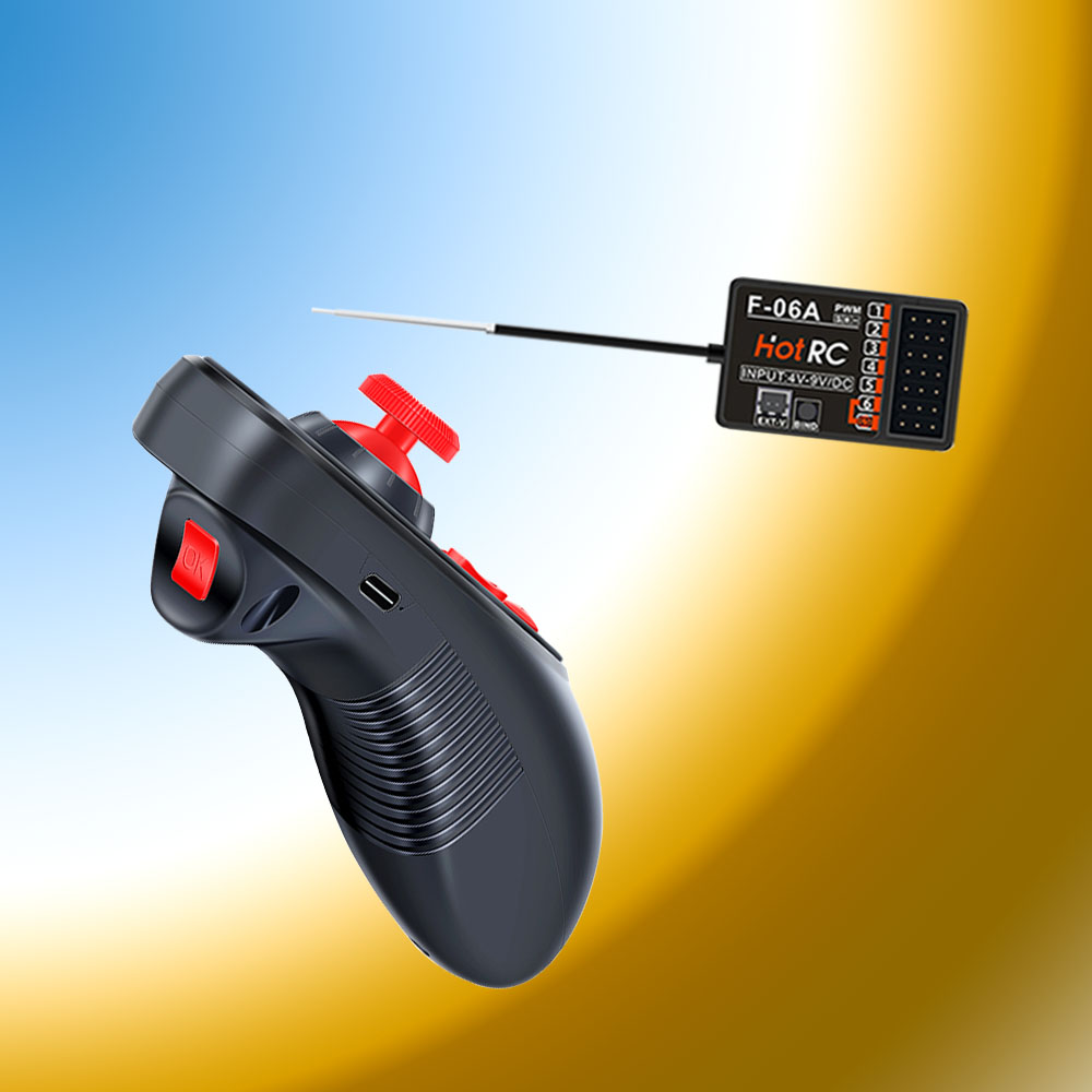 HOTRC DS-600 Sistema radio per - Radio Transmitter 2.4Ghz recensione e prezzo