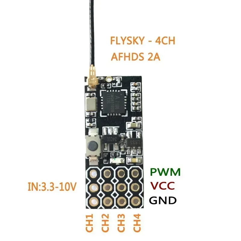 Ricevitore Mini FS2A 4CH AFHDS - Flysky Transmitter recensione e prezzo
