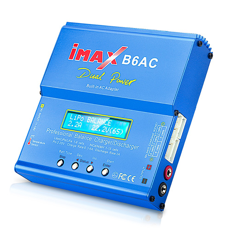 Caricatore IMAX B6AC RC 80W 6A - Lipo Battery 6S recensione e prezzo
