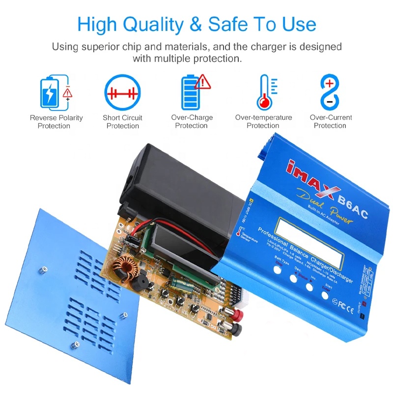 Caricatore IMAX B6AC RC 80W 6A - Lipo Battery 6S recensione e prezzo