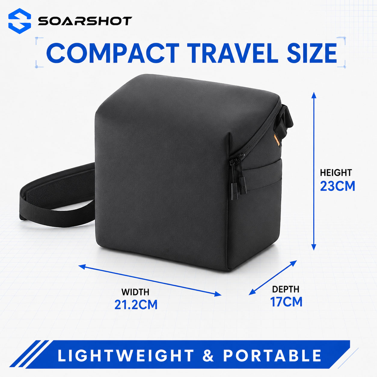 Borsa da Trasporto SOARSHOT pe - Drone Goggles Dji recensione e prezzo